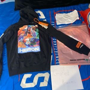 Heron Preson Hoodie Extra Small
